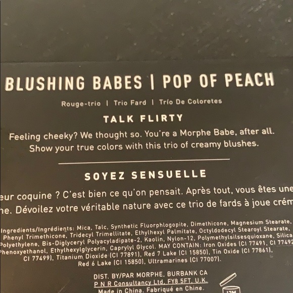 NIB  Morphe Blushing  Babes- pop of peach - Picture 4 of 4